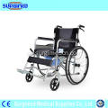 Leichter faltender Commode-Rollstuhl mit abnehmbarem Eimer
